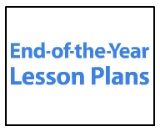 end of year lesson plan graphic